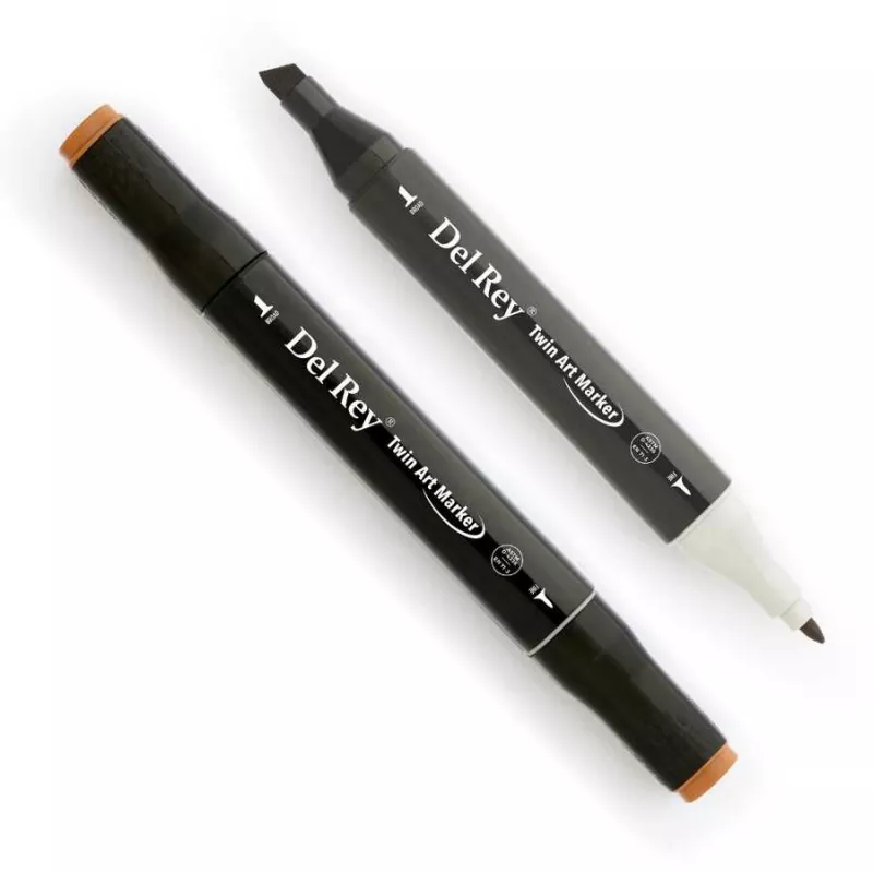 DEL REY TWIN MARKER BR102 RAW UMBER 13 07 BR102