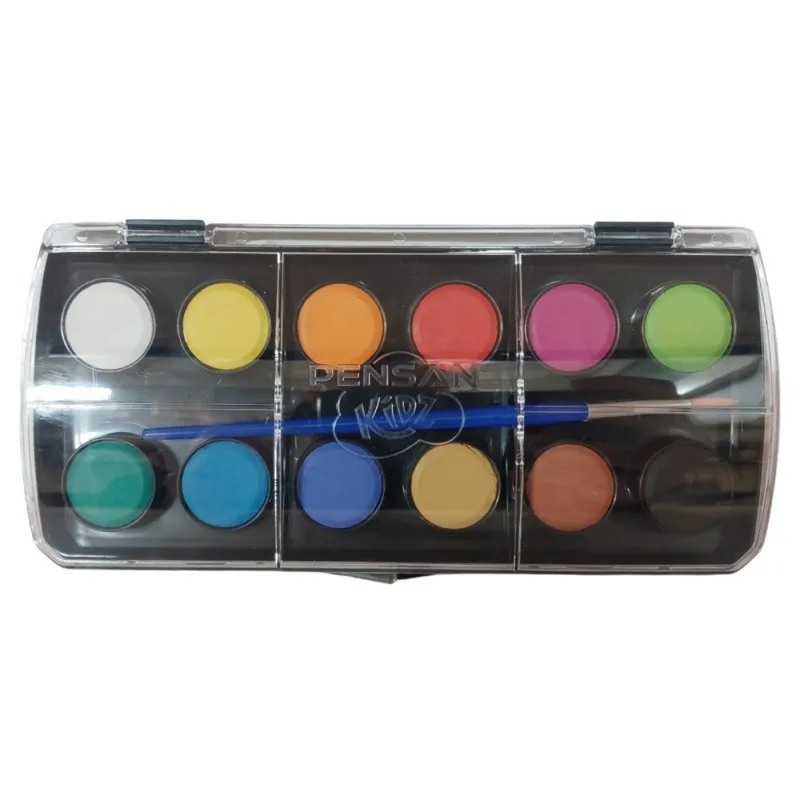 PENSAN KİDZ SULU BOYA 12 Lİ PE7003SB12