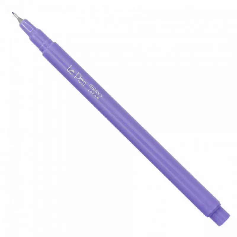 Marvy Le Pen 4300-106 3.0 mm Extra Fine Uç Keçeli Kalem Metal Klipsli Floresan Amethyst