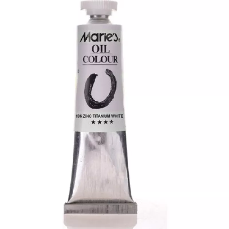 MARİES YAĞLI BOYA 170 ML ZINC TITANIUM WHİTE