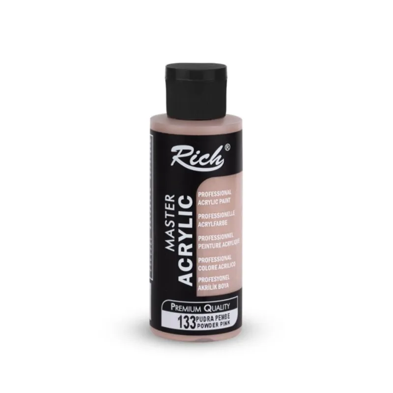 RİCH MASTER AKRİLİK 120 CC PUDRA PEMBE 133