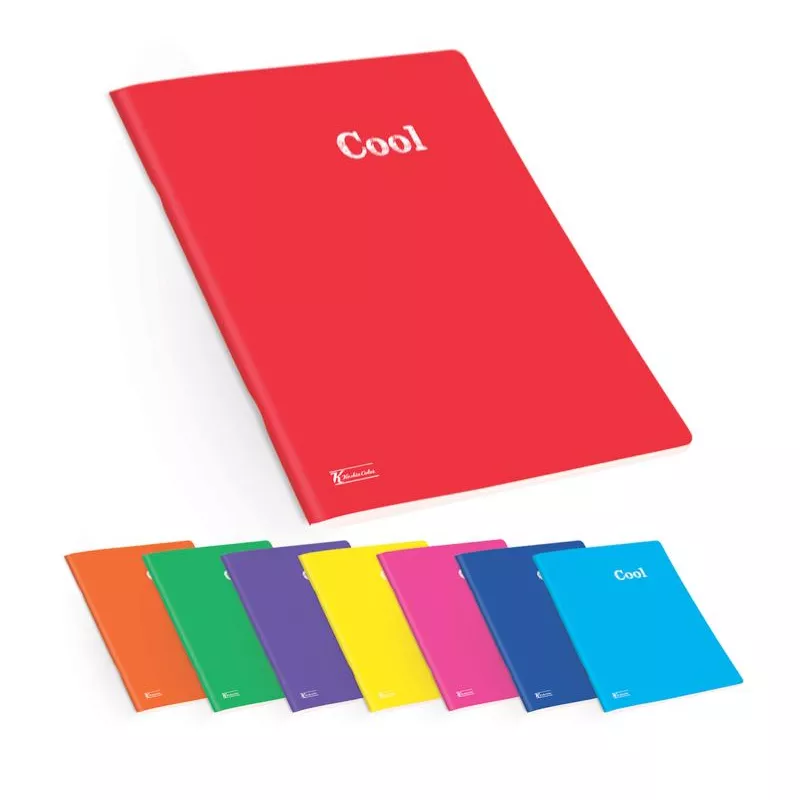Keskin A4 80 Yp.Kareli PP Kp.Dikişli Cool Defter