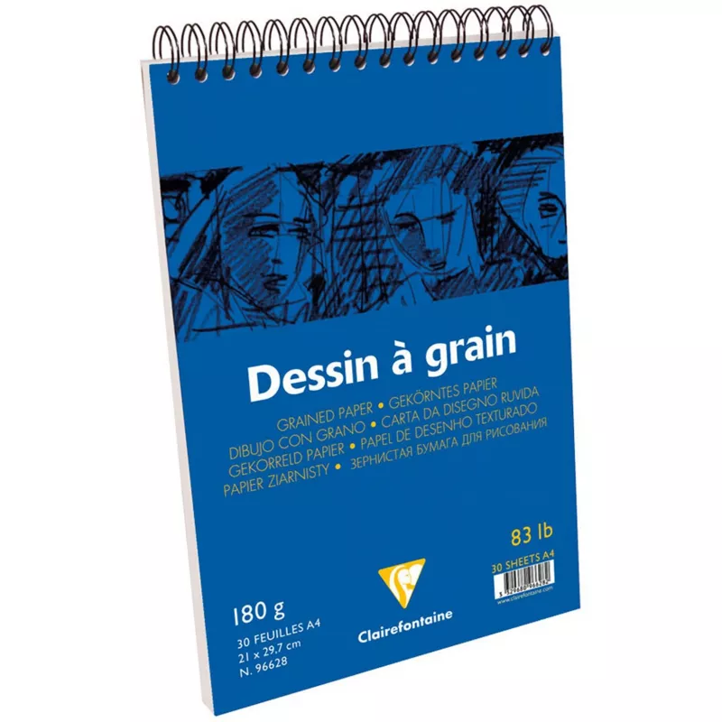 Clairefontaine Çizim Bloğu A4 180 Gr 30 Yaprak