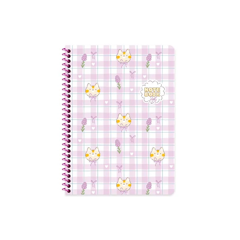 KESKİN DEFTER KAWAII 16.5X22.5 SPİRALLİ KARTON KAPAK 80 YP. ÇİZGİLİ 386941-99