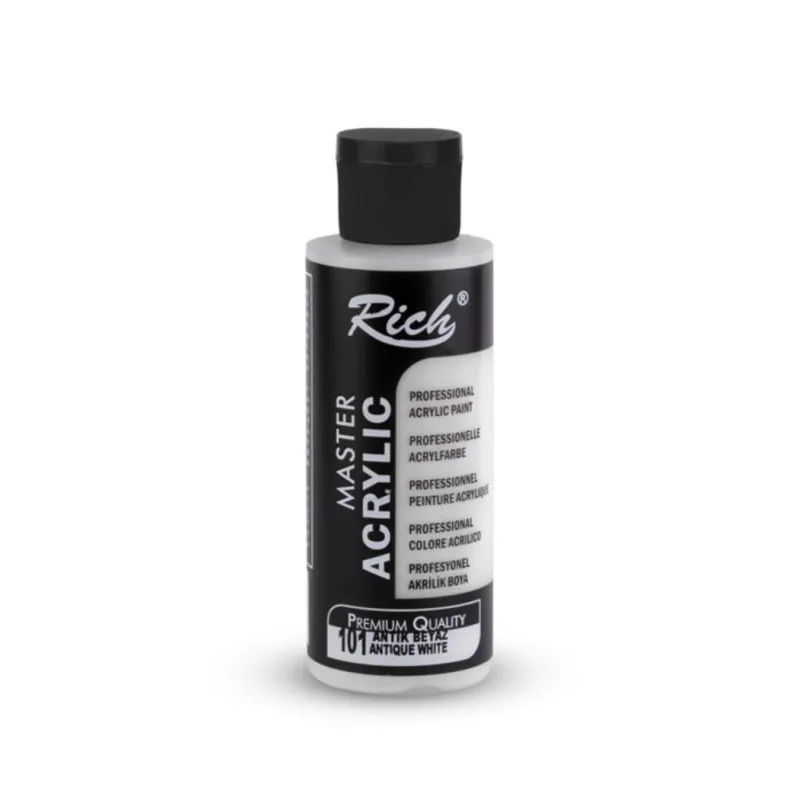 RİCH MASTER AKRİLİK 120 CC ANTİK BEYAZ 101