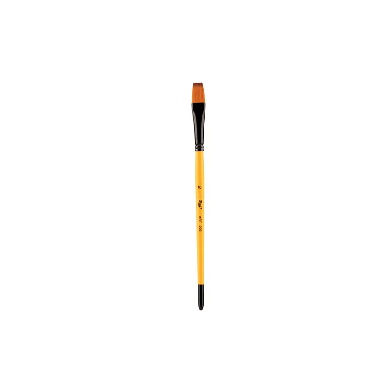 RİCH ART 200 SERİSİ SENTETİK KIL DÜZ KESİK FIRÇA NO: 16 17383