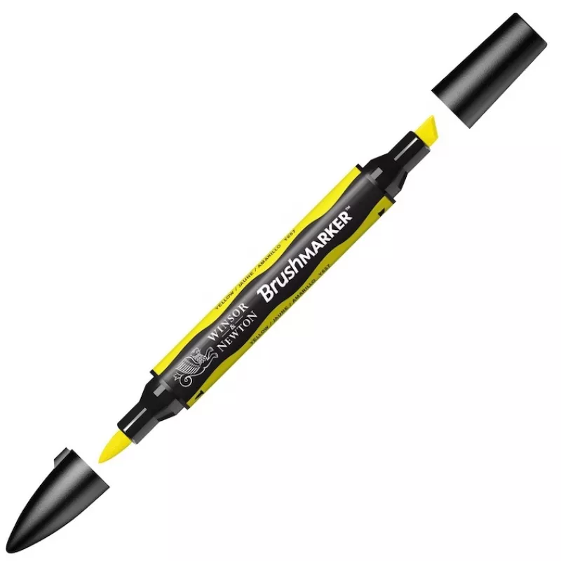 Winsor & Newton Brush Marker Yellow Y657