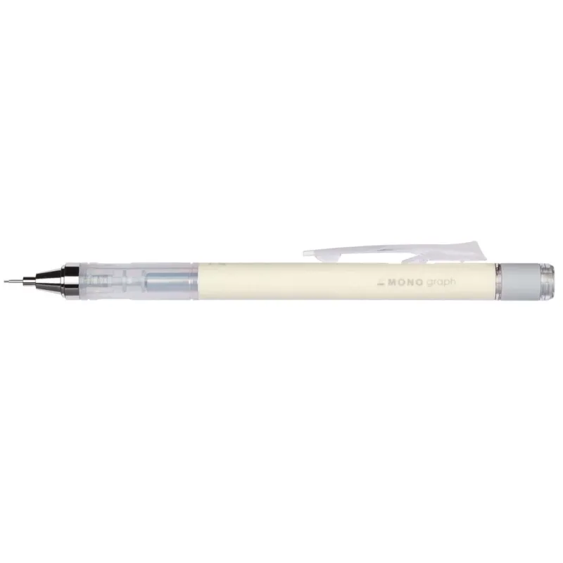 TOMBOW LV-T-SH- MG54R7 MONO GRAPH PASTEL MEKANİK KURŞUN KALEM 0.7mm KREM SARI