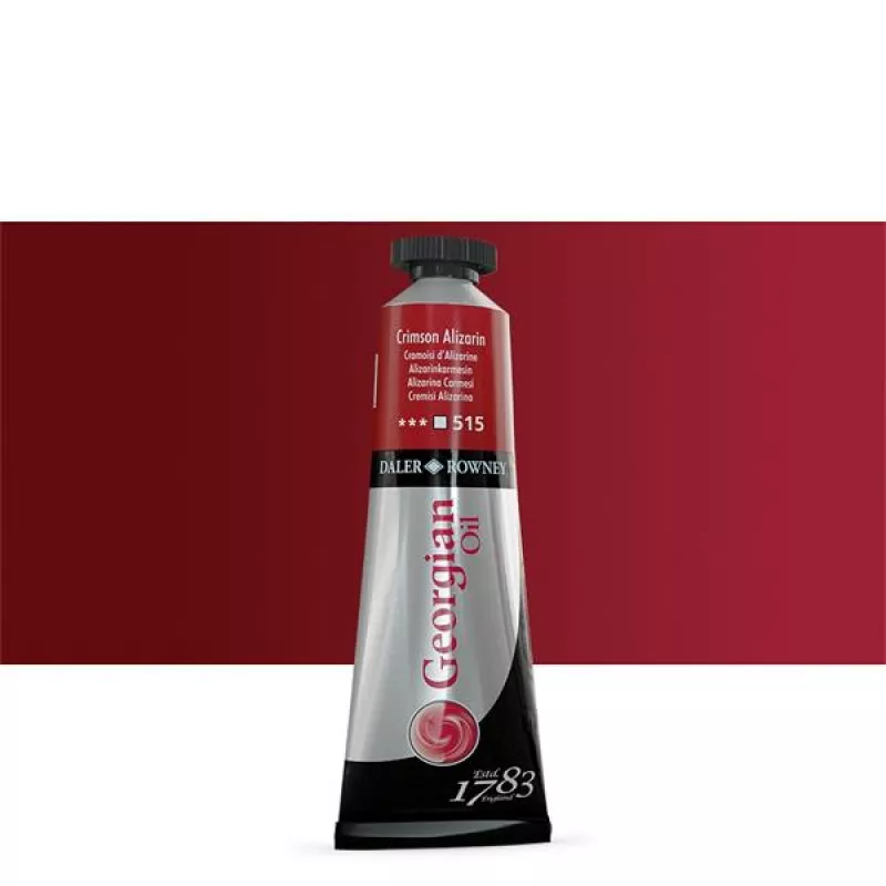 Daler Rowney Georgian Yağlı Boya 38 ml. Crimson Alizarin No:515