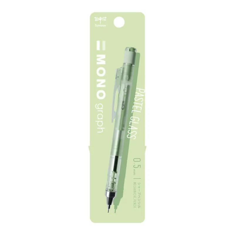 TOMBOW LV-T-DPA-149C MONO GRAPH PASTEL GLASS MEKANİK KURŞUN KALEM 0.5MM BLİSTERLİ CAM YEŞİL