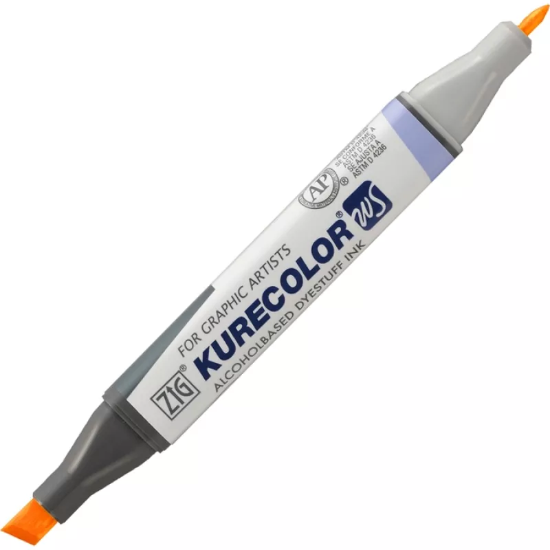Zig Kurecolor KC-3000 Twin S Marker - Bright Yellow - 404