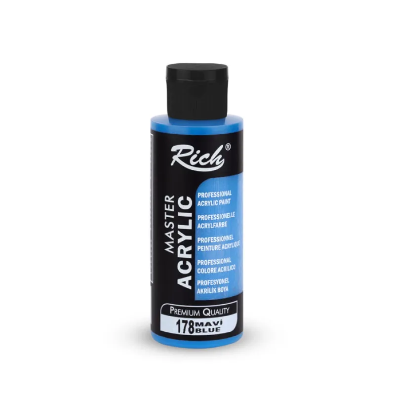 RİCH MASTER AKRİLİK 120 CC MAVİ 178