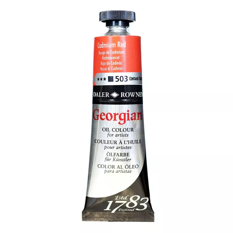 Daler Rowney Georgian Yağlı Boya 38 ml. Cadmium Red No:503