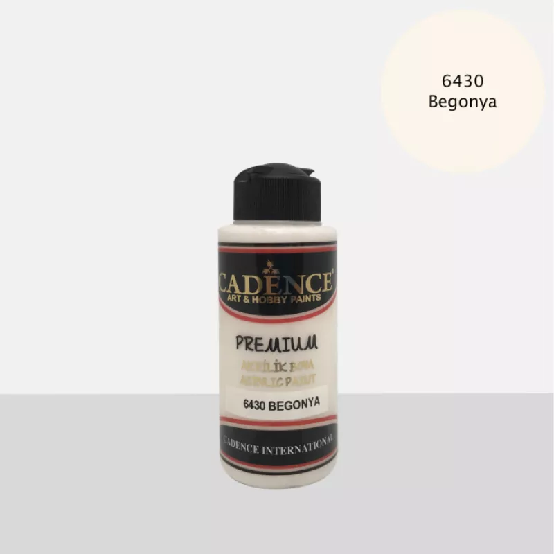 CADENCE PREMİUM AKRİLİK BOYA 120 ML 6430 BEGONYA