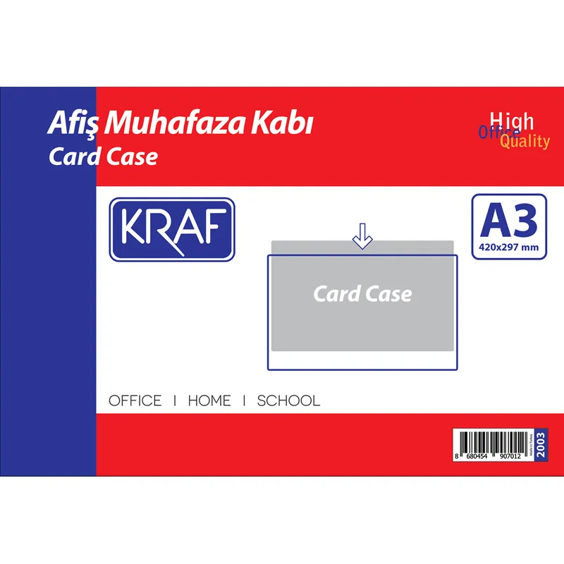 KRAF AFİŞ MUHAFAZA KABI A3 2003