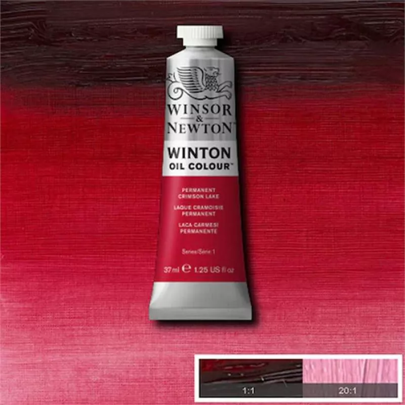 Winsor Newton 17 Permanent Crimson Lake 37 ml Yağlı Boya