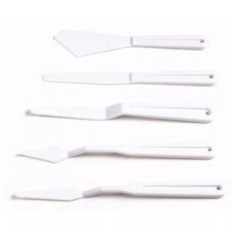 LS-105 SPATULA 5 Lİ SET PLASTİK LUTART