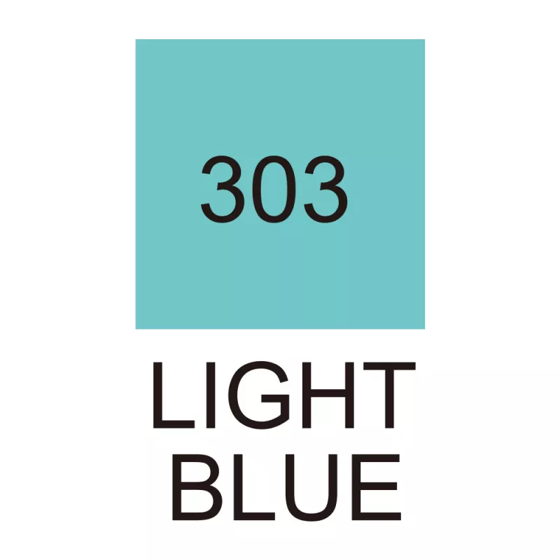 ZIG KURECOLOR TWIN S MARKER KC-3000 303 (302) LIGHT BLUE
