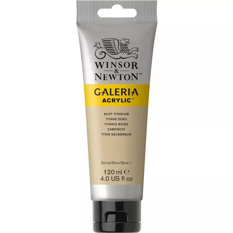 Winsor&Newton Galeria Akrilik Boya 120ml Buff Tıtanıum