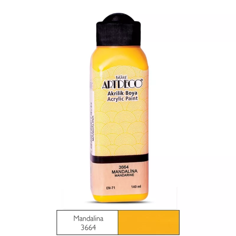 ARTDECO AKRİLİK 140 ML MANDALİNA 3664