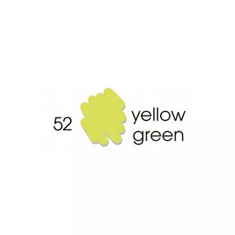 Marvy Artist Brush Fırça Uçlu Kalem 1100 No:52 Yellow Green
