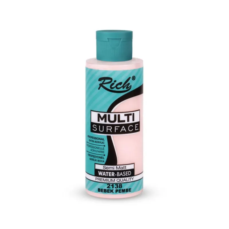 RİCH MULTİ SURFACE 120 CC BEBEK PEMBE 2138