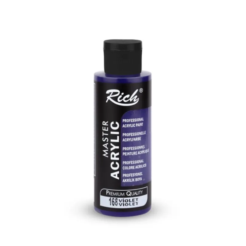 RİCH MASTER AKRİLİK 120 CC VİOLET 168
