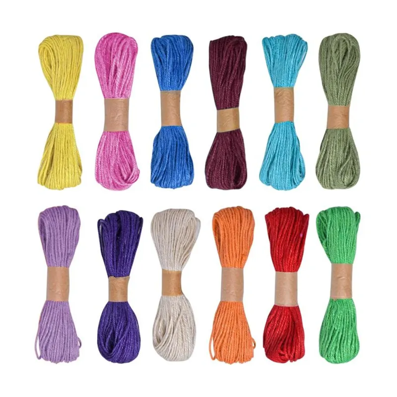 KİKAJOY RENKLİ, JÜT İP 4X10