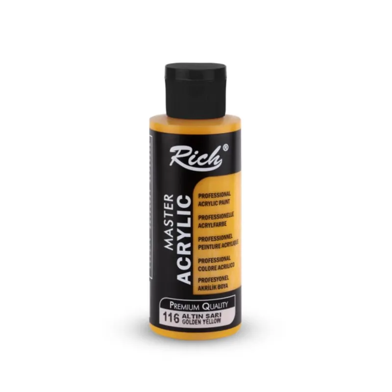 RİCH MASTER AKRİLİK 120 CC ALTIN SARI 116