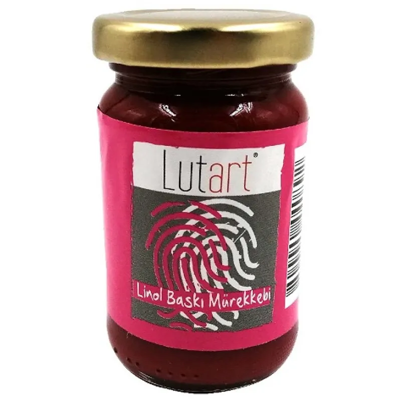 LUTART LİNOL BASKI MÜREKKEBİ 100 ML KIRMIZI LMB-6600