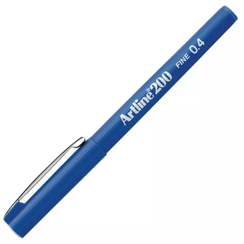ARTLİNE 200 MAVİ FİNE 0.4 MM YAZI VE ÇİZİM KALEMİ
