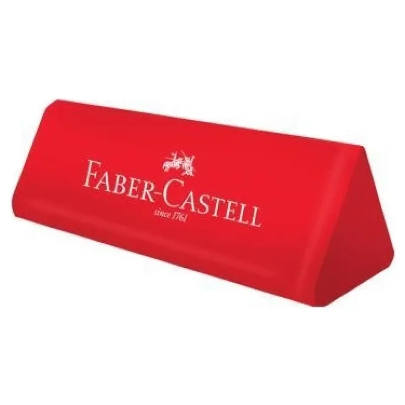 FABER CASTELL ÜÇGEN KIRMIZI SİLGİ DUST FREE 