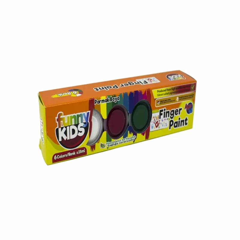 RİCH FUNNY KIDS PARMAK 6*25 SIRALI SET 1700 