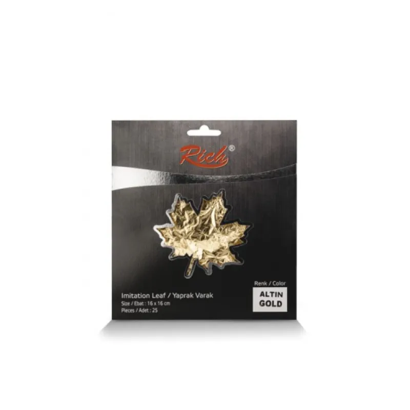 RİCH YAPRAK VARAK ALTIN RİCH-YPV-025-04632