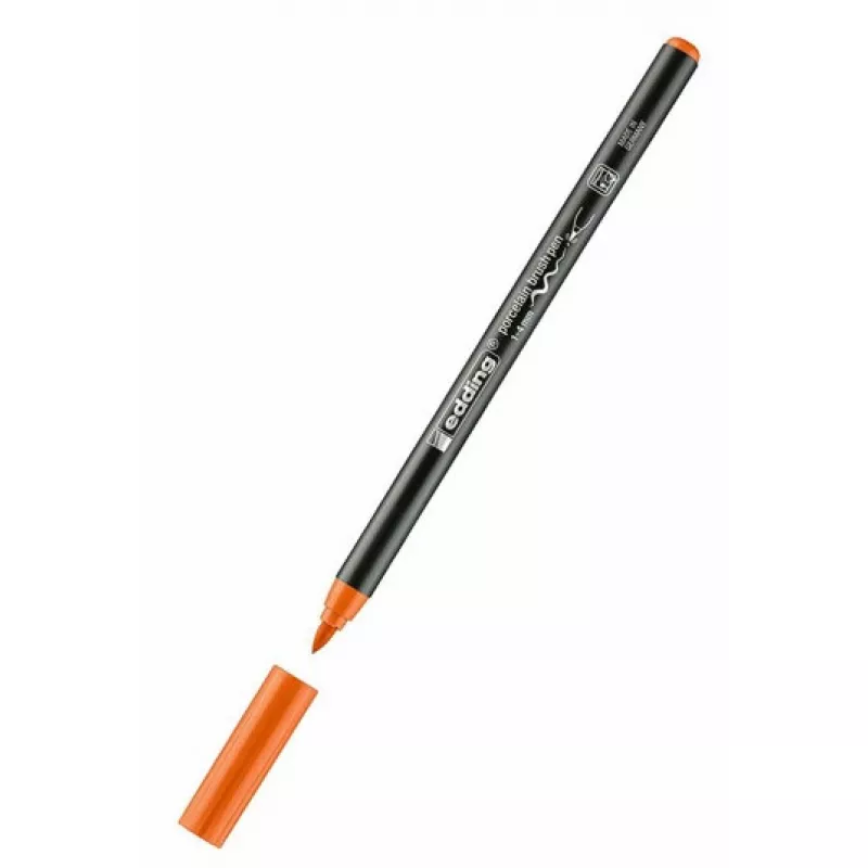 EDDİNG PORSELEN KALEMİ TURUNCU E-4200)