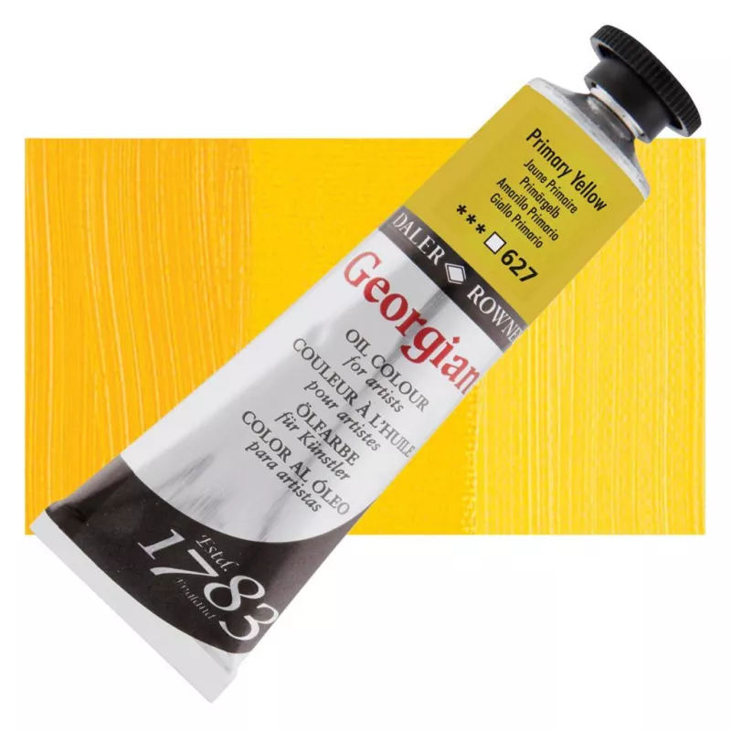 Daler Rowney Georgian Yağlı Boya 38 ml. Primary Yellow No:627