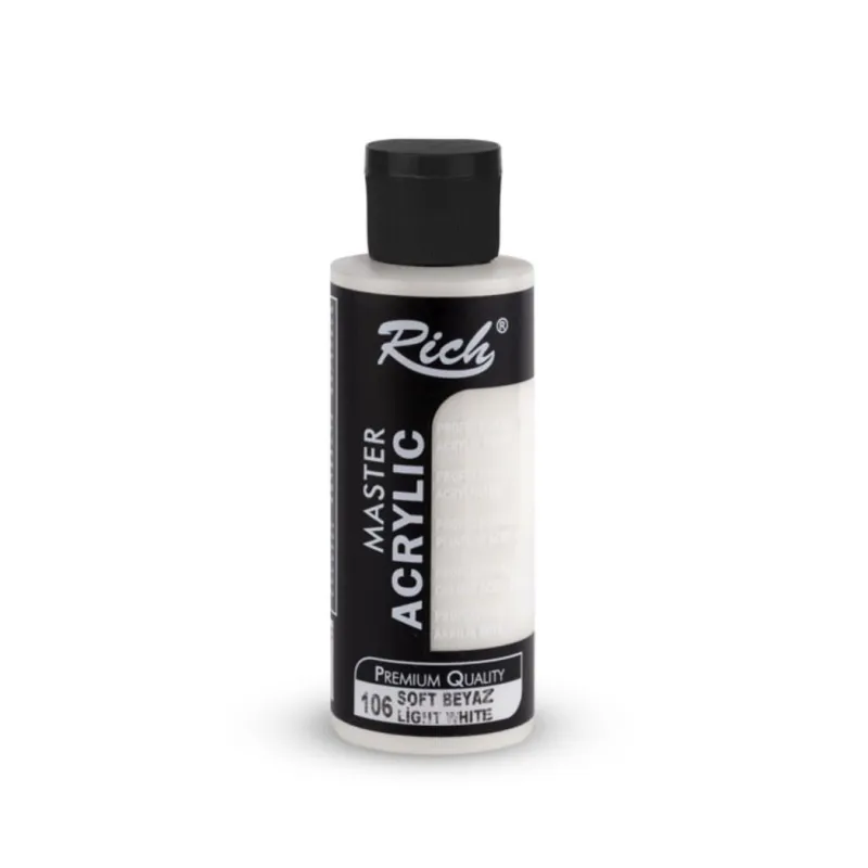 RİCH MASTER AKRİLİK 120 CC SOFT BEYAZ 106