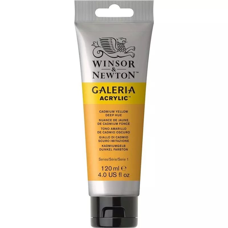 Winsor&Newton Galeria Akrilik Boya 120ml Cadmıum Yellow Deep Hue