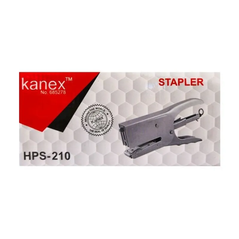 KANEX HPS-210, Krom, 30/40 Yaprak Tel Zımba,