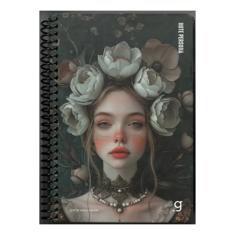 GIPTA DEFTER NOTE PERSONA 17x24 SPİRALLİ SERT KAPAK 100 YP ÇİZGİLİ 7339
