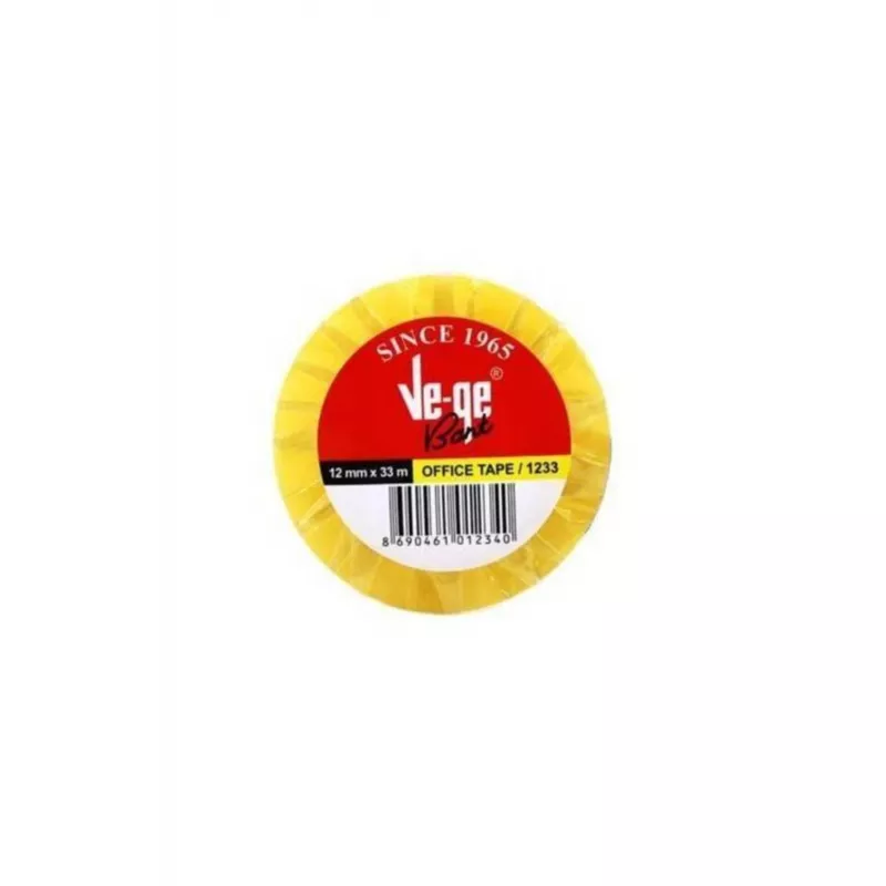 Ve-ge Selefon Bant Office Tape 12mm X 33mt 