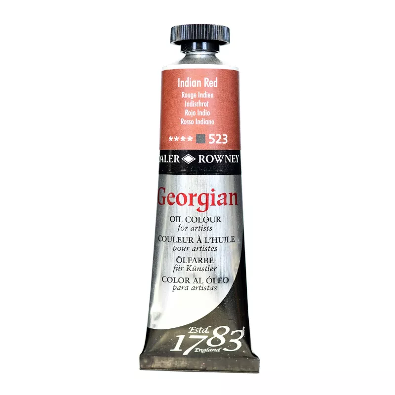 Daler Rowney Georgian Yağlı Boya 38 ml. İndian Red No:523