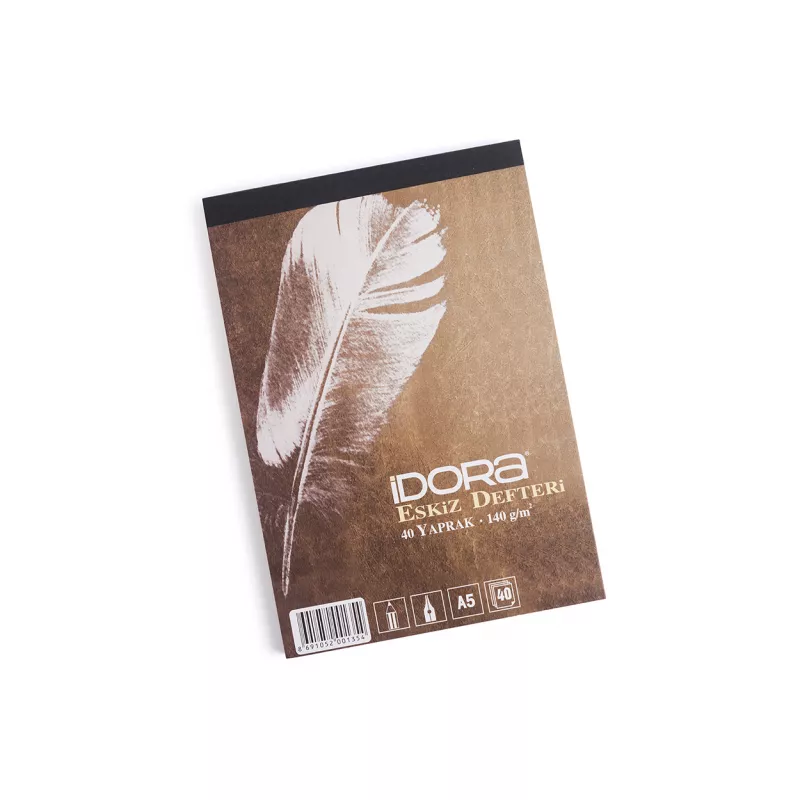 İdora A5 Eskiz Defteri 140 Gr Spiralsiz 40 Yaprak
