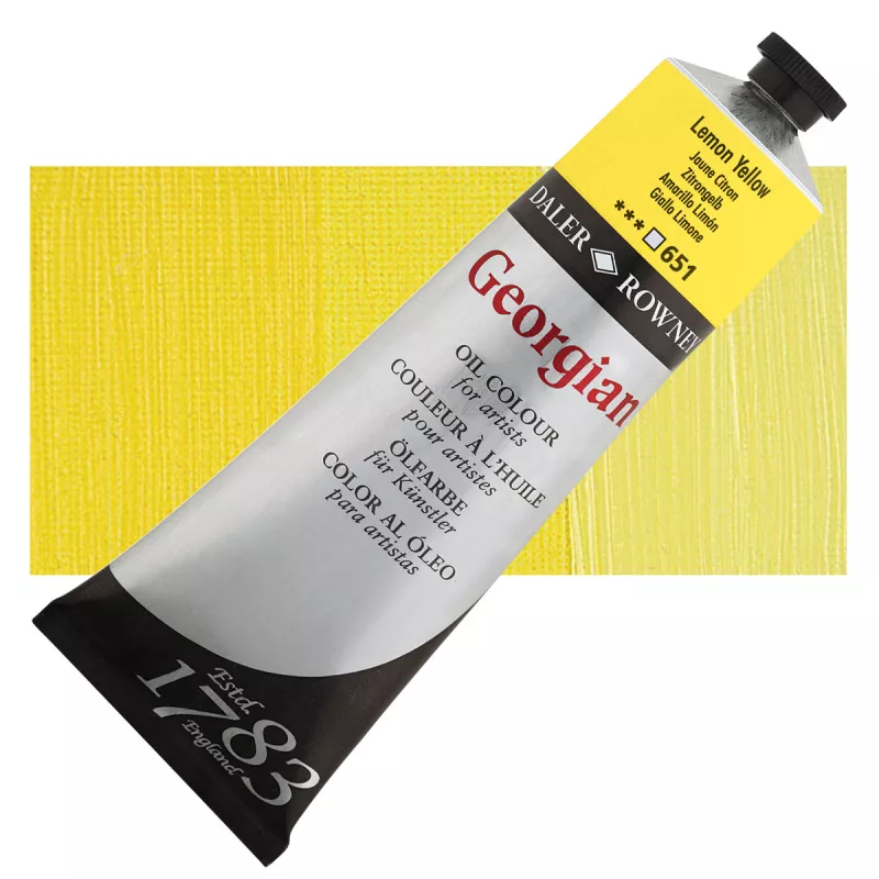 DALER ROWNEY GEORGİAN YAĞLI BOYA GOC 225ML LEMON YELLOW