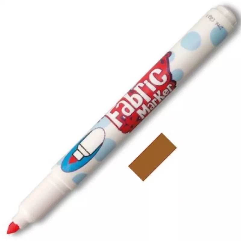 MARVY FABRIC MARKER KAHVERENGİ KUMAŞ KALEMİ