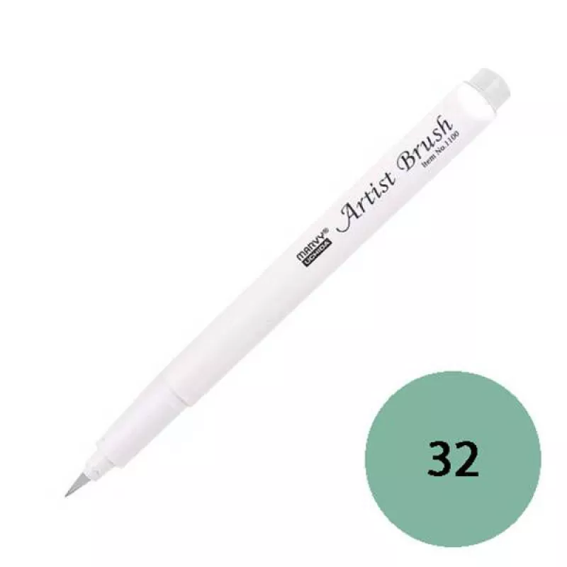 Marvy Artist Brush Fırça Uçlu Kalem 1100 No:32 Laurel Green