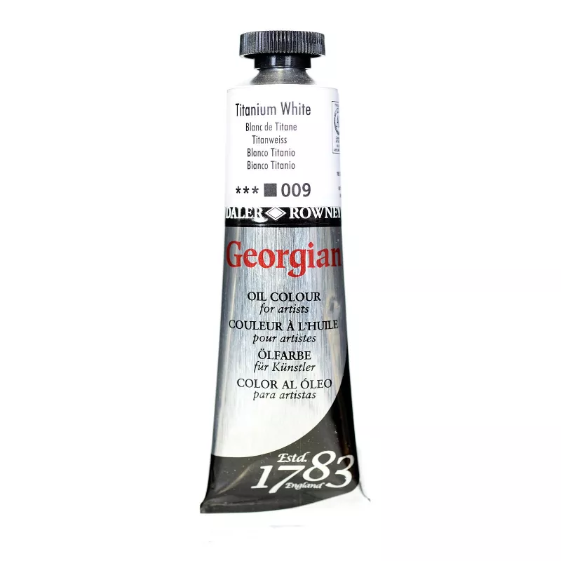 Daler Rowney Georgian Yağlı Boya 38 ml. Titanium White No:009